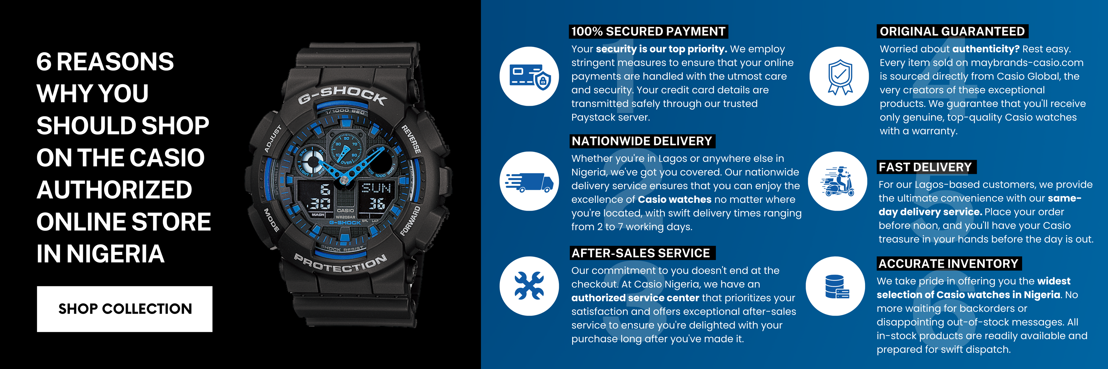 6 Reason why you should shop on the Casio authorized online store in Nigeria