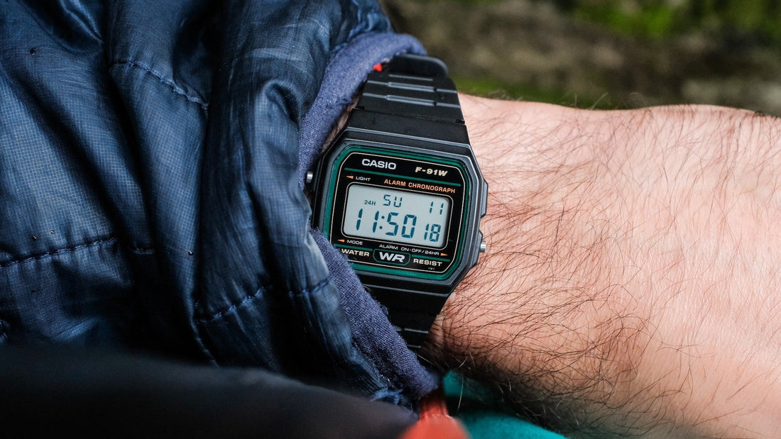 casio f91w