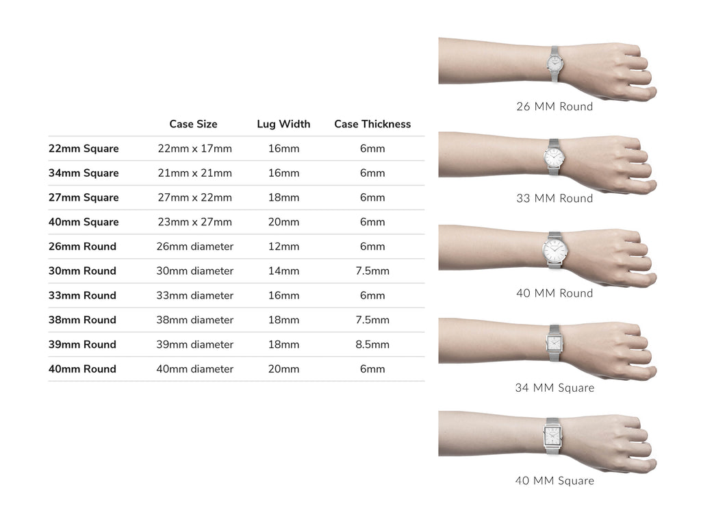 How to Choose the Right Watch Size for Your Wrist