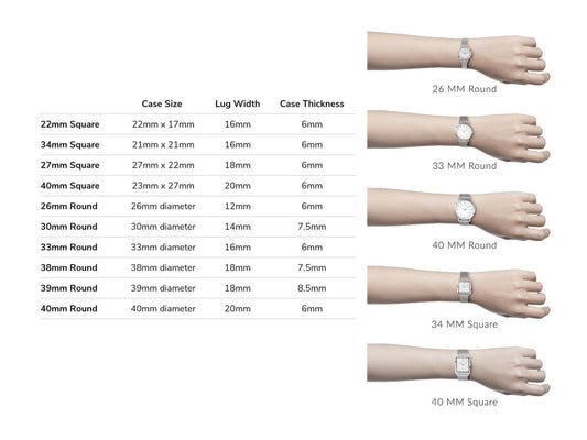 How to Choose the Right Watch Size for Your Wrist