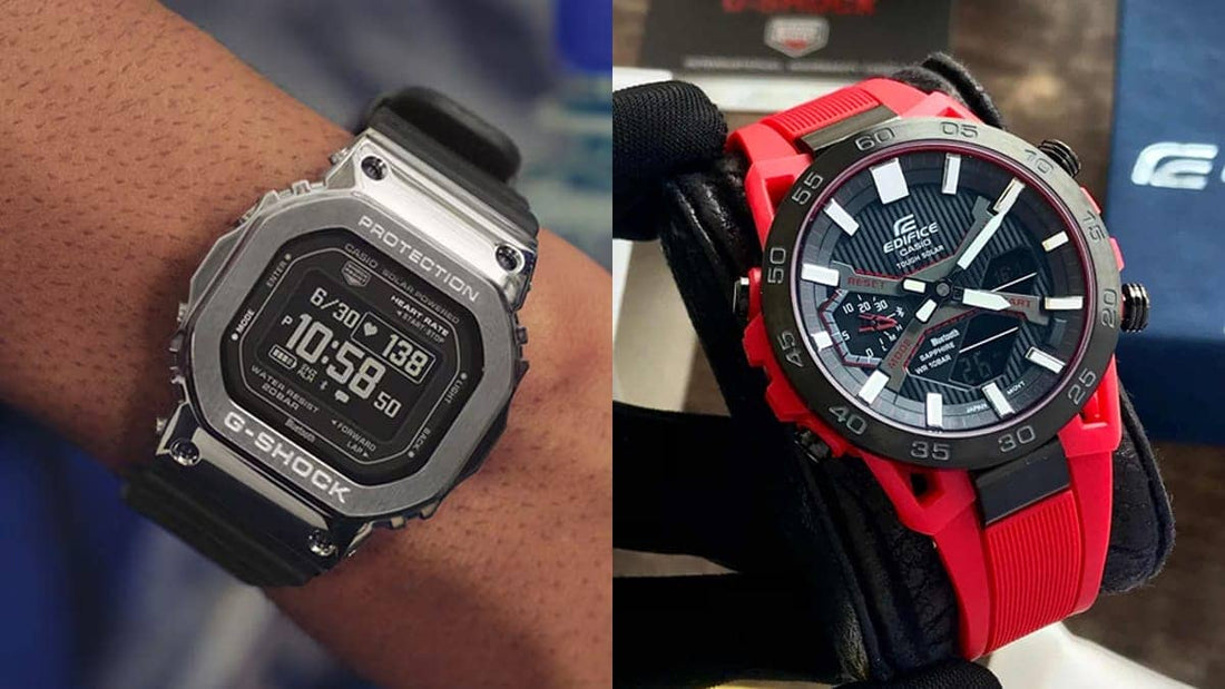 Choosing Between G-SHOCK and Edifice: Which Fits Your Lifestyle?