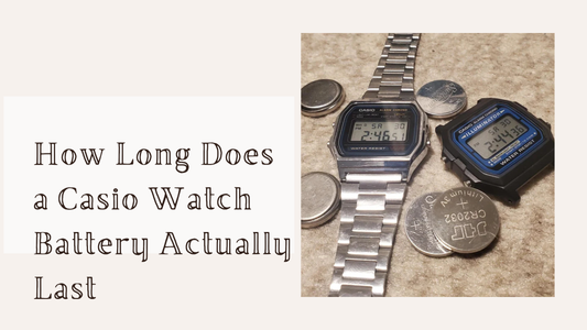 How Long Does a Casio Watch Battery Actually Last, and Where Should You Replace It in Nigeria?