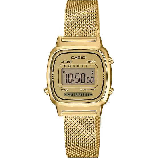 Casio Gold Watch 
