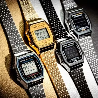 Casio Vintage Gold Watch