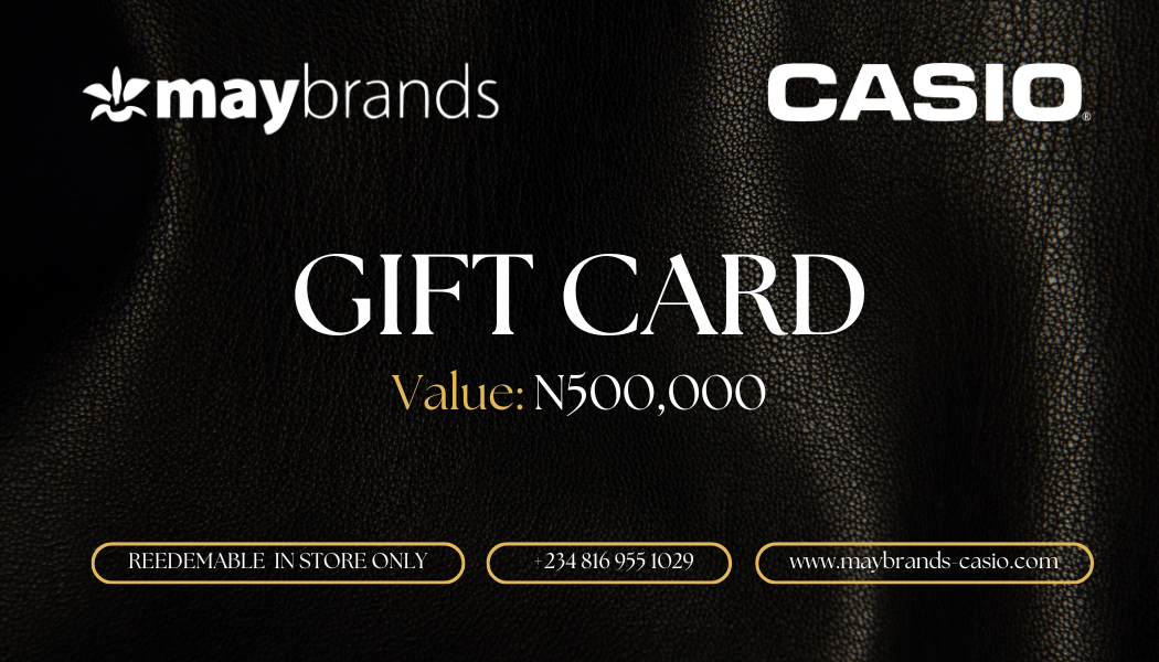 CASIO GIFT VOUCHERS