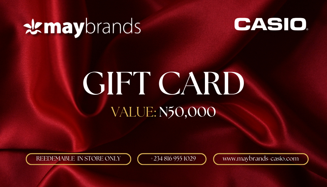 CASIO GIFT VOUCHERS