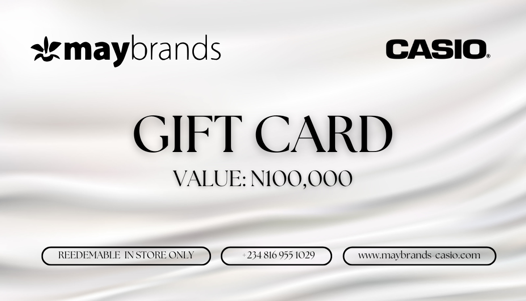 CASIO GIFT VOUCHERS