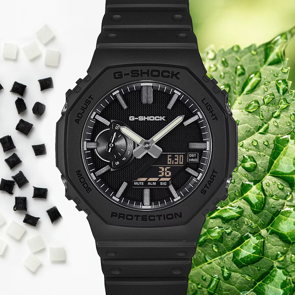 LUXE BLACK ANALOG-DIGITAL GA-2100LXB-1A9DR