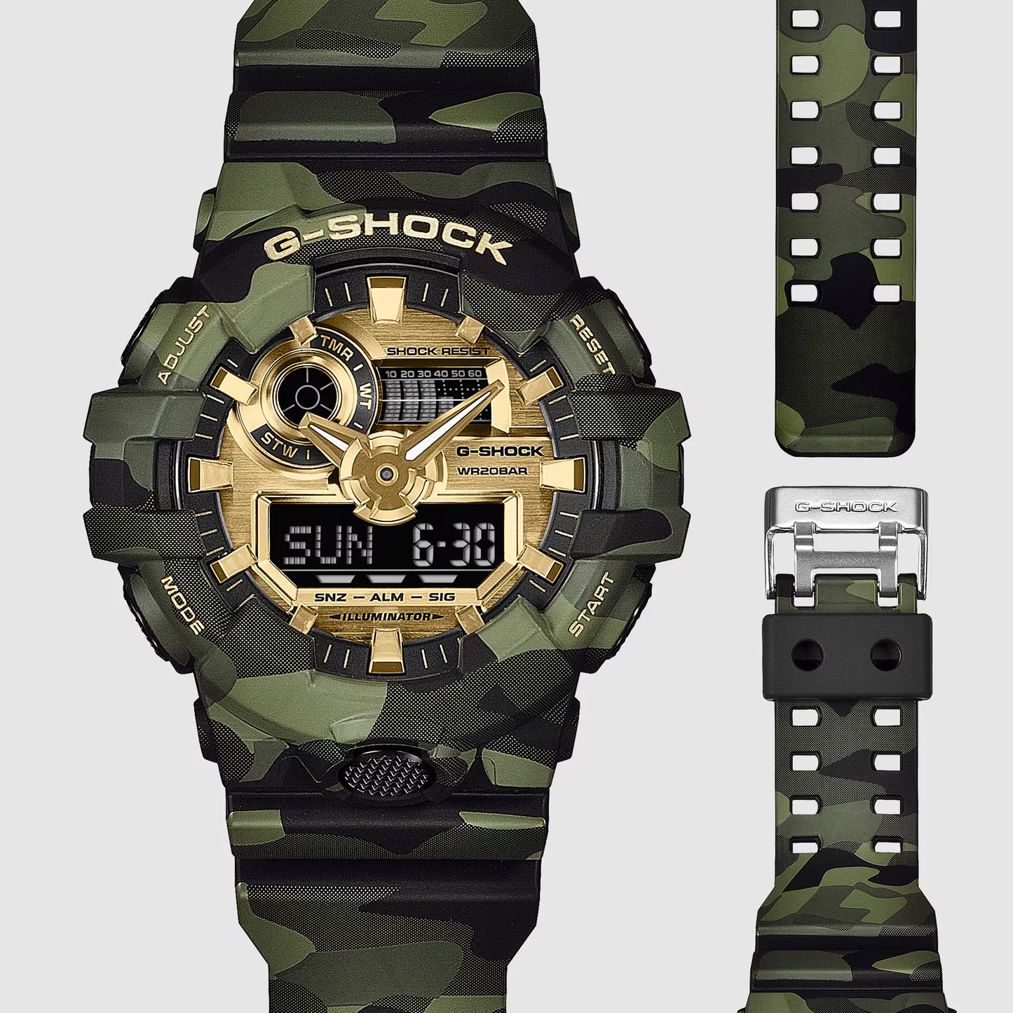 ANALOG-DIGITAL SERIES GA-700CMG-3ADR
