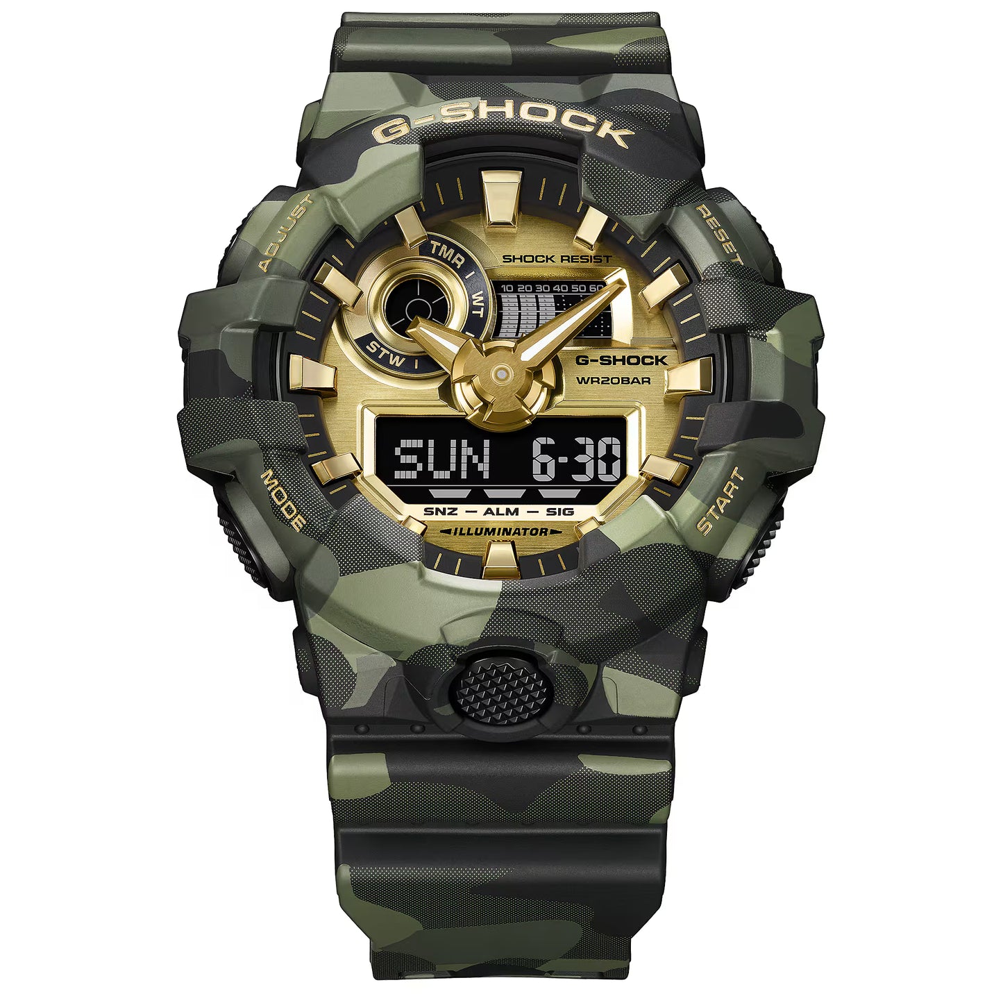 ANALOG-DIGITAL SERIES GA-700CMG-3ADR